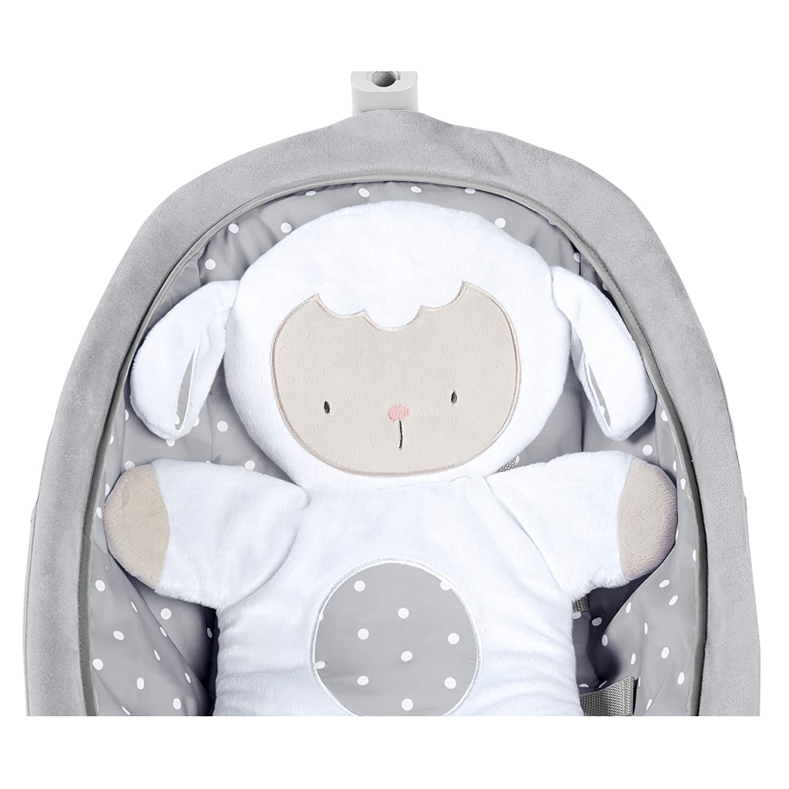 Ingenuity - Njihalica za bebe sa melodijom CUDDLE LAMB 3xLR14