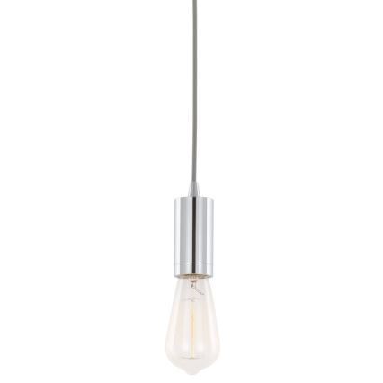 ITALUX - Luster na sajli MODERNA 1xE27/60W/230V sjajni krom