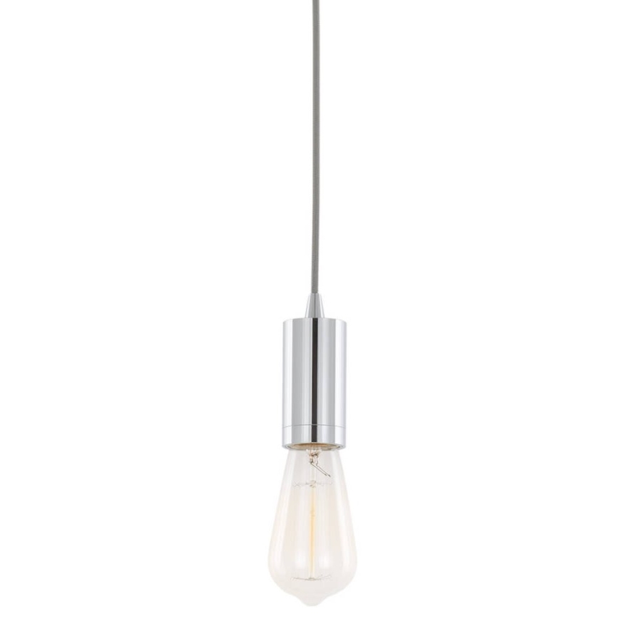 ITALUX - Luster na sajli MODERNA 1xE27/60W/230V sjajni krom