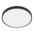 ITALUX - LED Plafonjera RIBERIO LED/30W/230V 4000K crno