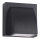 ITALUX - LED Spoljna zidna lampa EDGAR LED/3W/230V IP54 3000K crno