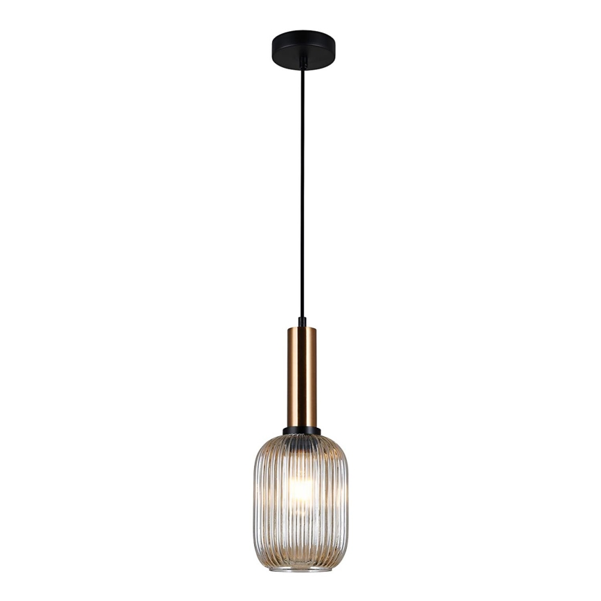 ITALUX - Luster na sajli ANTIOLA 1xE27/40W/230V pr. 15 cm bronzana