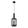 ITALUX - Luster na sajli ANTIOLA 1xE27/40W/230V pr. 20 cm crno