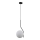ITALUX - Luster na sajli CARIMI 1xE27/5W/230V crno