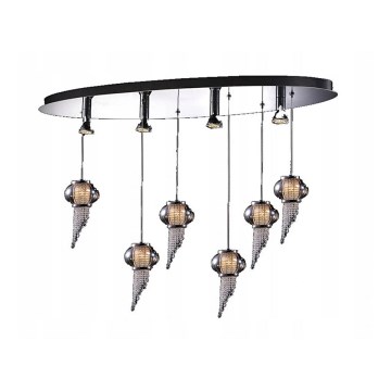 ITALUX - Luster na sajli CARLO 10xG4/20W/230V