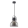 ITALUX - Luster na sajli DARLENA 1xE27/40W/230V crno