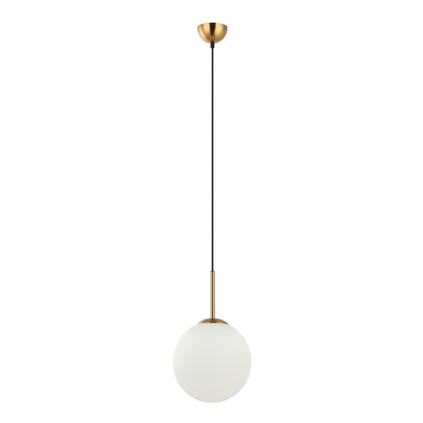 ITALUX - Luster na sajli DEORE 1xE27/40W/230V pr. 25 cm bronzana