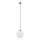 ITALUX - Luster na sajli DEORE 1xE27/40W/230V pr. 25 cm bronzana