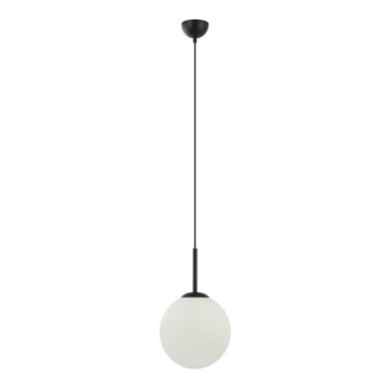 ITALUX - Luster na sajli DEORE 1xE27/40W/230V pr. 25 cm crno
