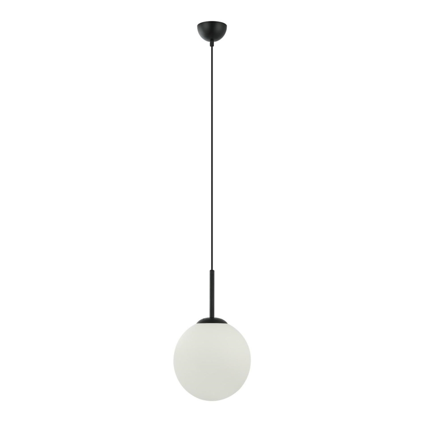 ITALUX - Luster na sajli DEORE 1xE27/40W/230V pr. 25 cm crno
