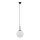 ITALUX - Luster na sajli DEORE 1xE27/40W/230V pr. 25 cm crno