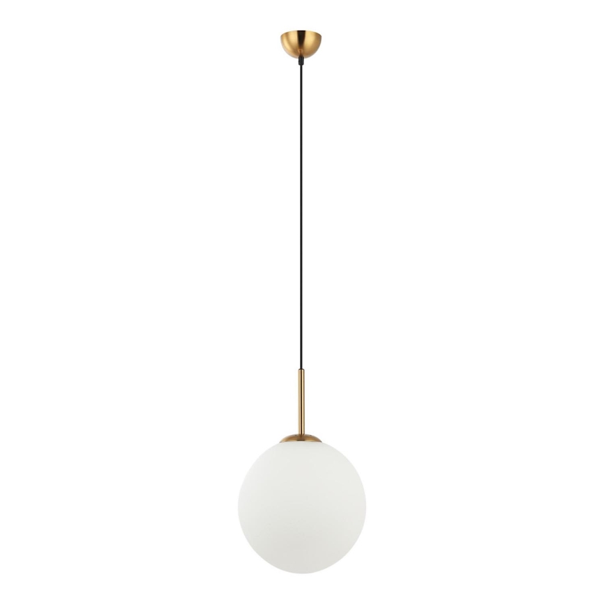 ITALUX - Luster na sajli DEORE 1xE27/40W/230V pr. 30 cm bronzana