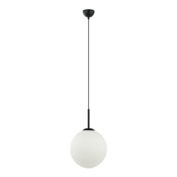 ITALUX - Luster na sajli DEORE 1xE27/40W/230V pr. 30 cm crno