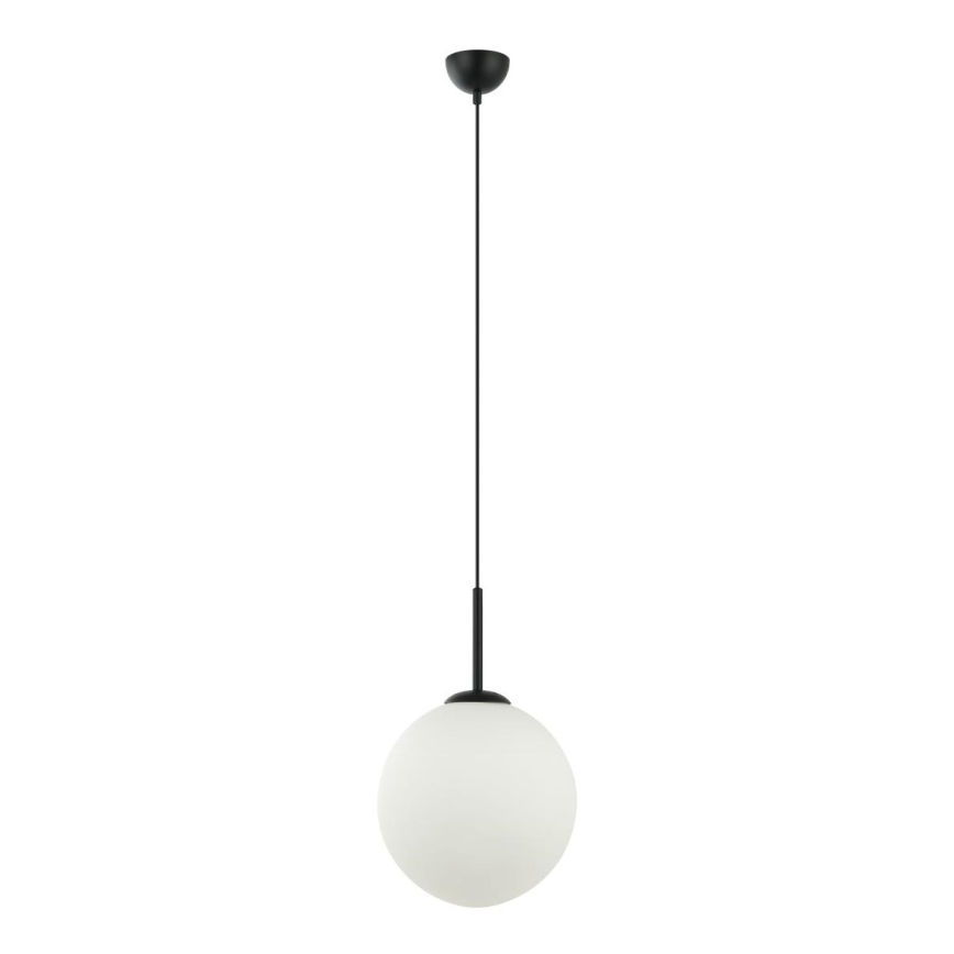 ITALUX - Luster na sajli DEORE 1xE27/40W/230V pr. 30 cm crno