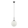 ITALUX - Luster na sajli DEORE 1xE27/40W/230V pr. 30 cm crno