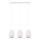 ITALUX - Luster na sajli HARLEY 3xE27/40W/230V bela