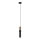 ITALUX - Luster na sajli ISIDORA 1xGU10/25W/230V crno/bronzana