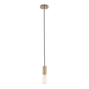 ITALUX - Luster na sajli MODERNA 1xE27/60W/230V bronzana