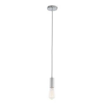 ITALUX - Luster na sajli MODERNA 1xE27/60W/230V sjajni krom