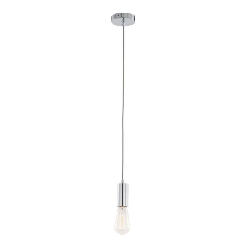 ITALUX - Luster na sajli MODERNA 1xE27/60W/230V sjajni krom