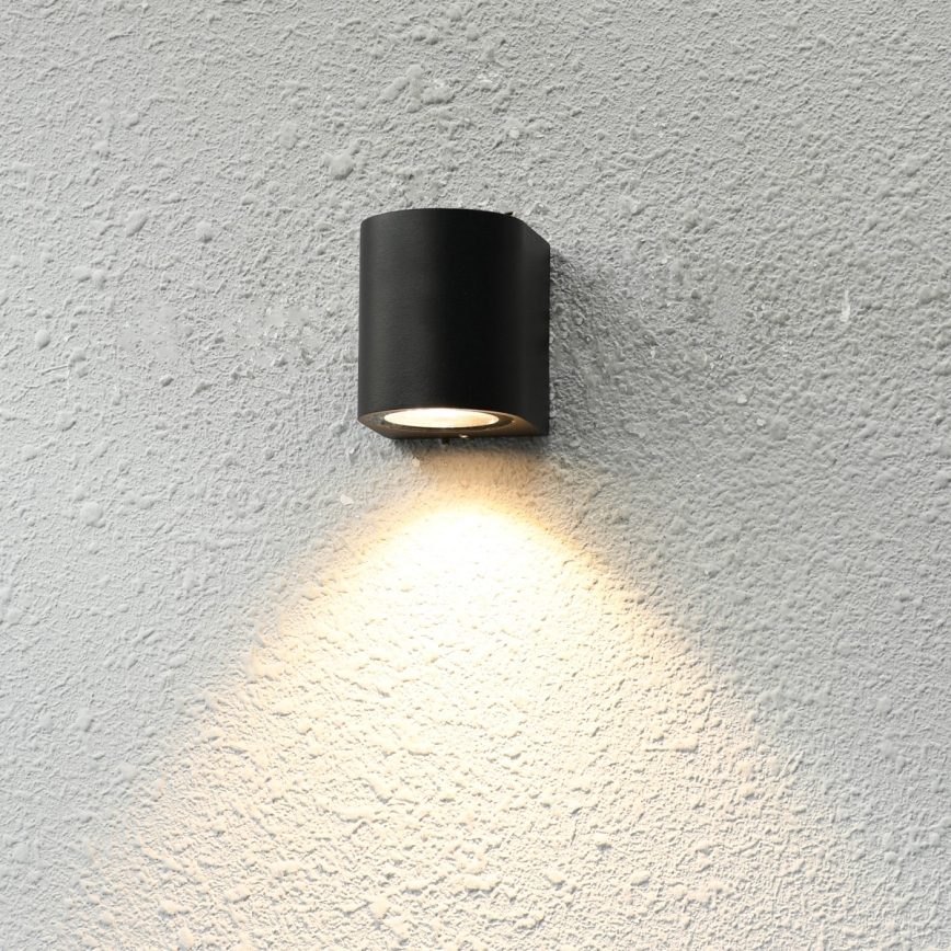 ITALUX - Spoljašnja zidna lampa GENTA 1xGU10/40W/230V IP54 8 cm
