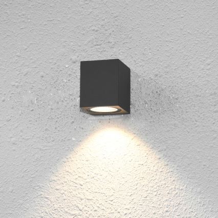 ITALUX - Spoljašnja zidna lampa GENTA 1xGU10/40W/230V IP54 8 cm