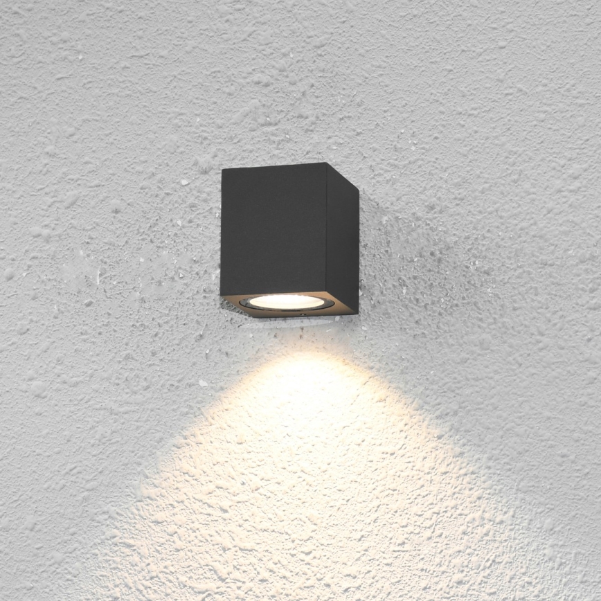 ITALUX - Spoljašnja zidna lampa GENTA 1xGU10/40W/230V IP54 8 cm