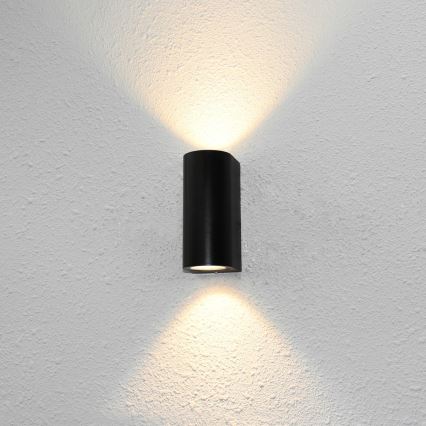 ITALUX - Spoljašnja zidna lampa GENTA 2xGU10/40W/230V IP54 15 cm