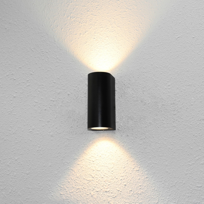 ITALUX - Spoljašnja zidna lampa GENTA 2xGU10/40W/230V IP54 15 cm