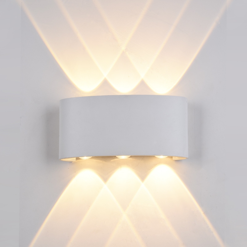 ITALUX - LED Spoljna zidna lampa GILBERTO 3xLED/2W/230V 3000K IP54