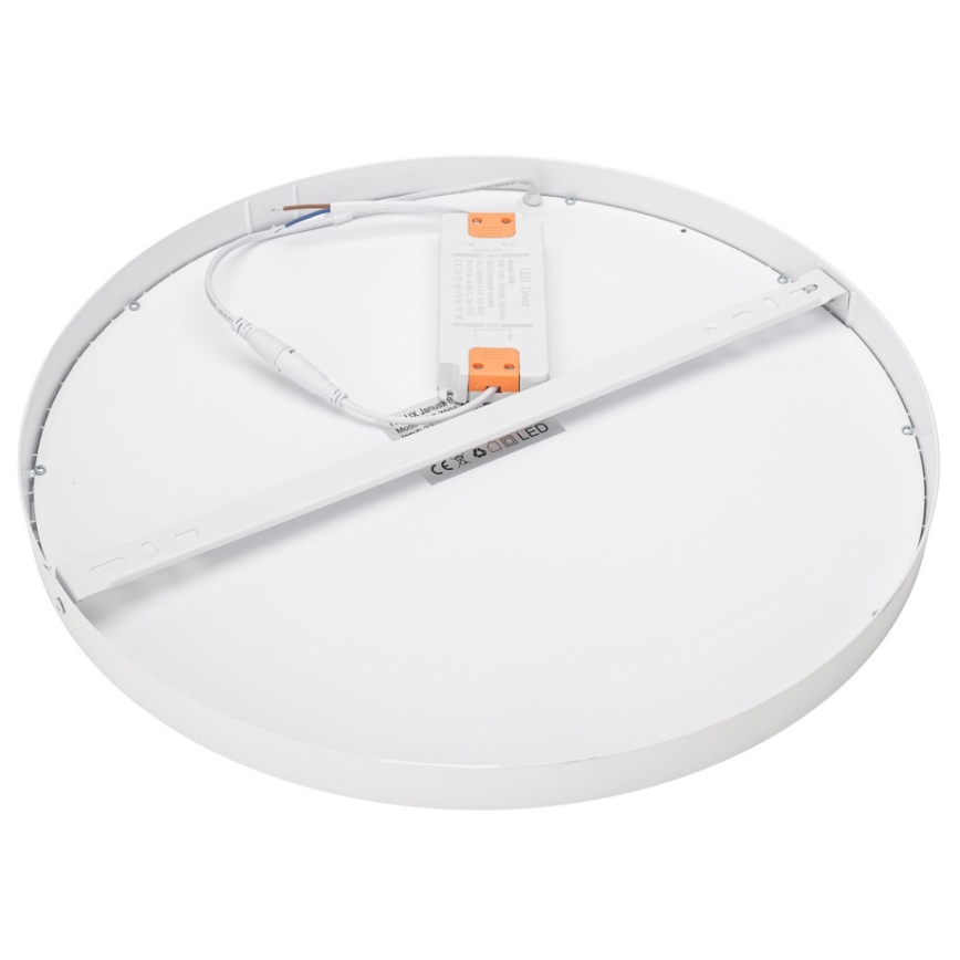 ITALUX - LED Plafonjera PELARO LED/30W/230V 4000K pr. 40 cm bela