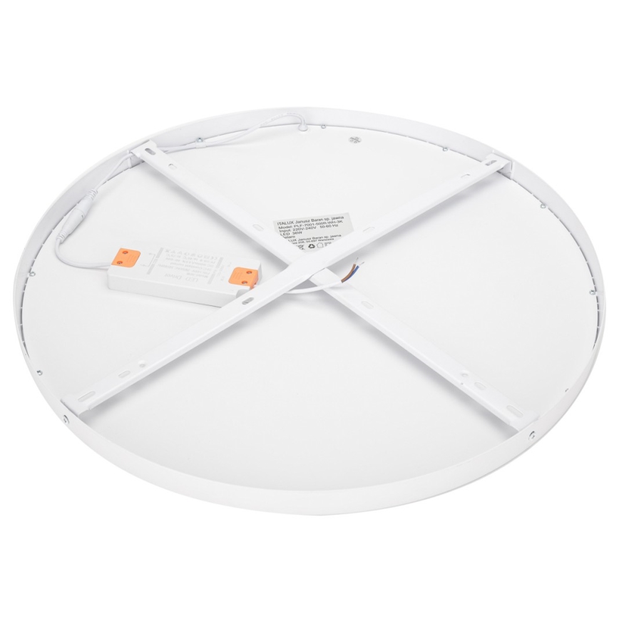 ITALUX - LED Plafonjera PELARO LED/36W/230V 3000K pr. 50 cm bela