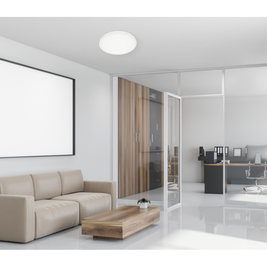 ITALUX - LED Plafonjera PELARO LED/36W/230V 4000K pr. 50 cm bela