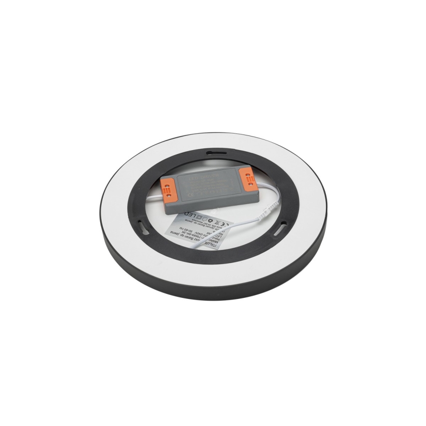 ITALUX - LED Plafonjera RIBERIO LED/30W/230V 3000K crno