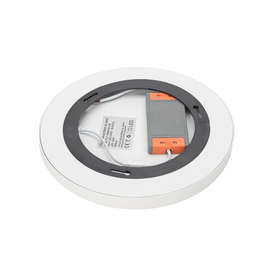 ITALUX - LED Plafonjera RIBERIO LED/30W/230V 3000K bela