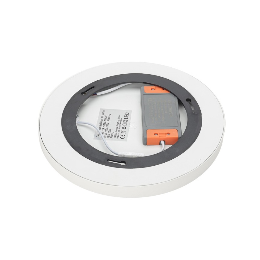ITALUX - LED Plafonjera RIBERIO LED/30W/230V 4000K bela