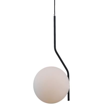 ITALUX - Luster na sajli CARIMI 1xE27/5W/230V crno