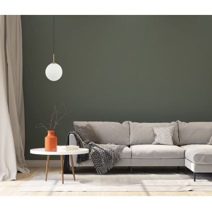 ITALUX - Luster na sajli DEORE 1xE27/40W/230V pr. 30 cm bronzana