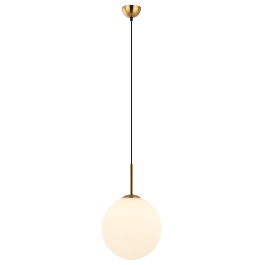 ITALUX - Luster na sajli DEORE 1xE27/40W/230V pr. 30 cm bronzana