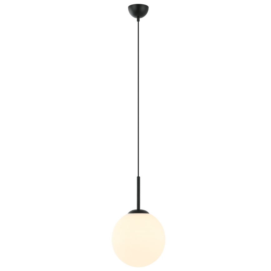ITALUX - Luster na sajli DEORE 1xE27/40W/230V pr. 25 cm crno