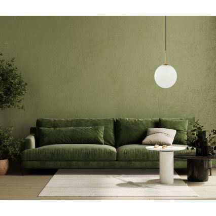 ITALUX - Luster na sajli DEORE 1xE27/40W/230V pr. 25 cm bronzana