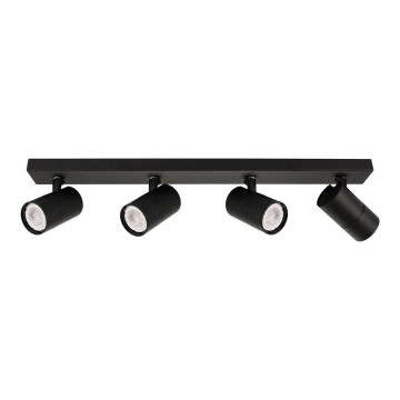 ITALUX - Reflektorska lampa LACONI 4xGU10/35W/230V crno