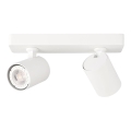 ITALUX - Reflektorska lampa LUMSI 2xGU10/35W/230V bela
