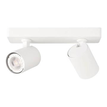 ITALUX - Reflektorska lampa LUMSI 2xGU10/35W/230V bela