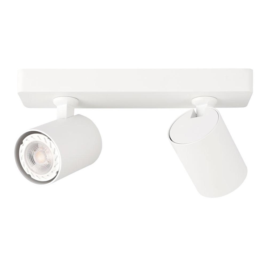 ITALUX - Reflektorska lampa LUMSI 2xGU10/35W/230V bela