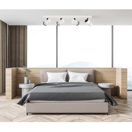 ITALUX - Reflektorska lampa LACONI 4xGU10/35W/230V bela