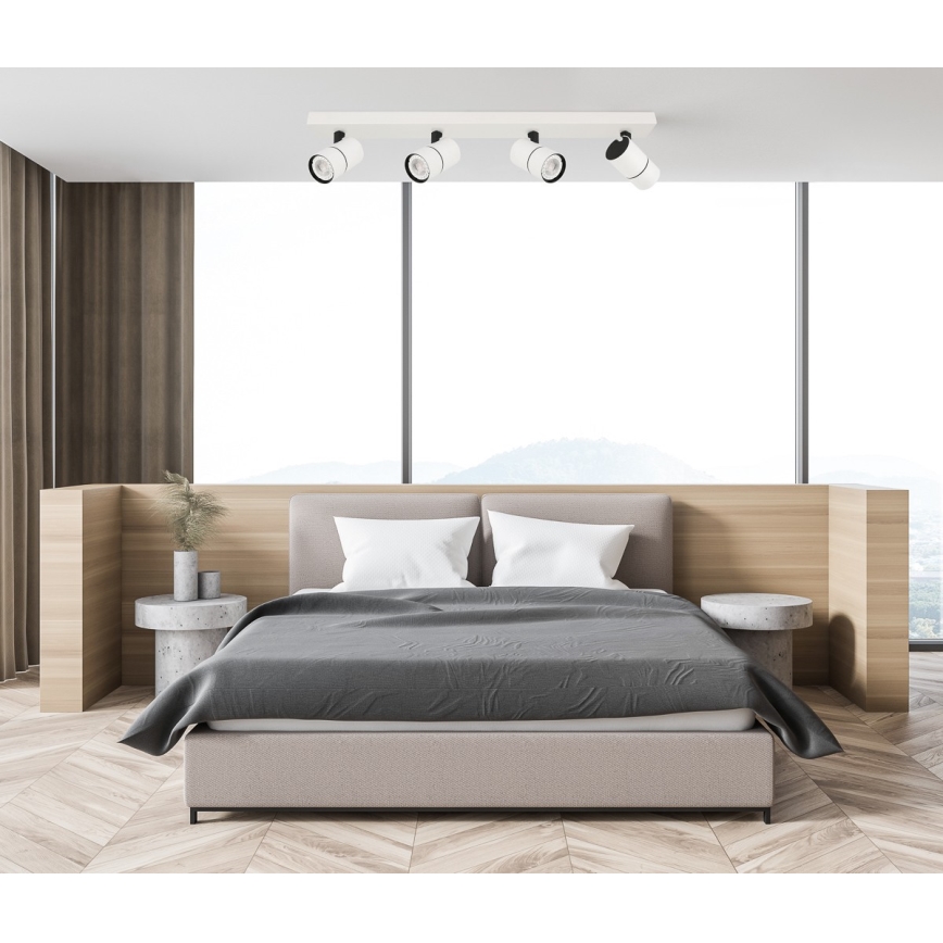 ITALUX - Reflektorska lampa LACONI 4xGU10/35W/230V bela