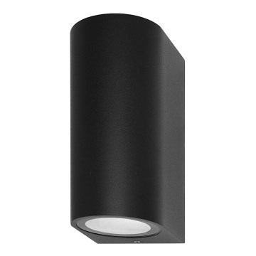 ITALUX - Spoljašnja zidna lampa GENTA 2xGU10/40W/230V IP54 15 cm