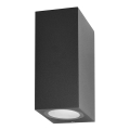 ITALUX - Spoljašnja zidna lampa GENTA 2xGU10/40W/230V IP54 15 cm