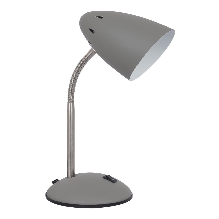 ITALUX - Stona lampa COSMIC 1xE27/40W/230V sivo